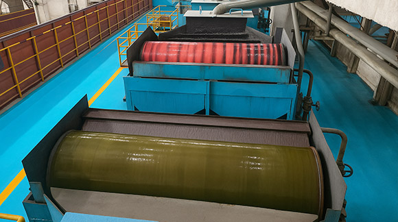 Sistem lubrikasi jalur ganda untuk mesin Flotation