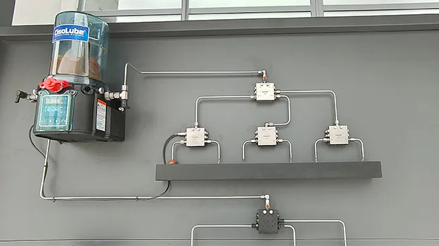 Blok distribusi gemuk baja tahan karat untuk sistem pelumasan otomatis