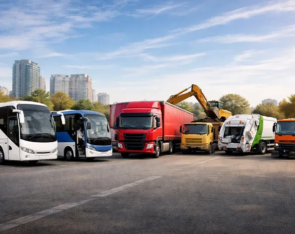 Solusi pelumasan kendaraan komersial