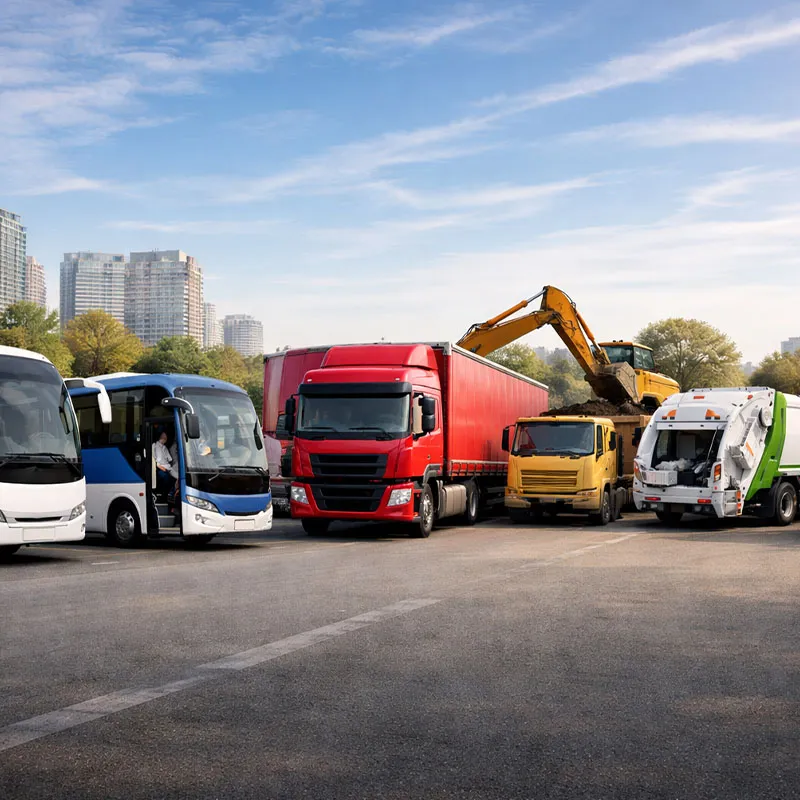 Solusi pelumasan kendaraan komersial